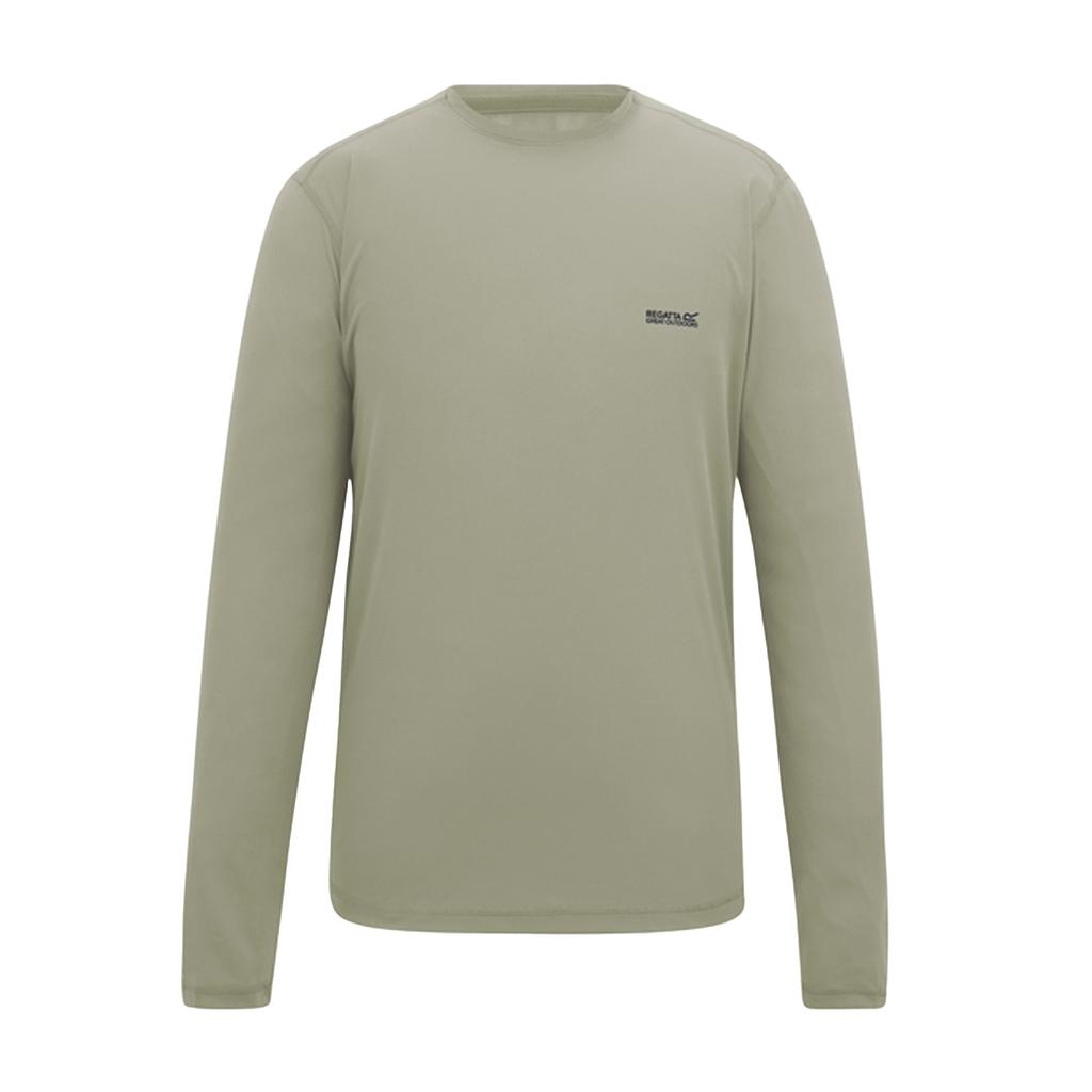 Regatta Mens Mindo Logo Long-Sleeved T-Shirt