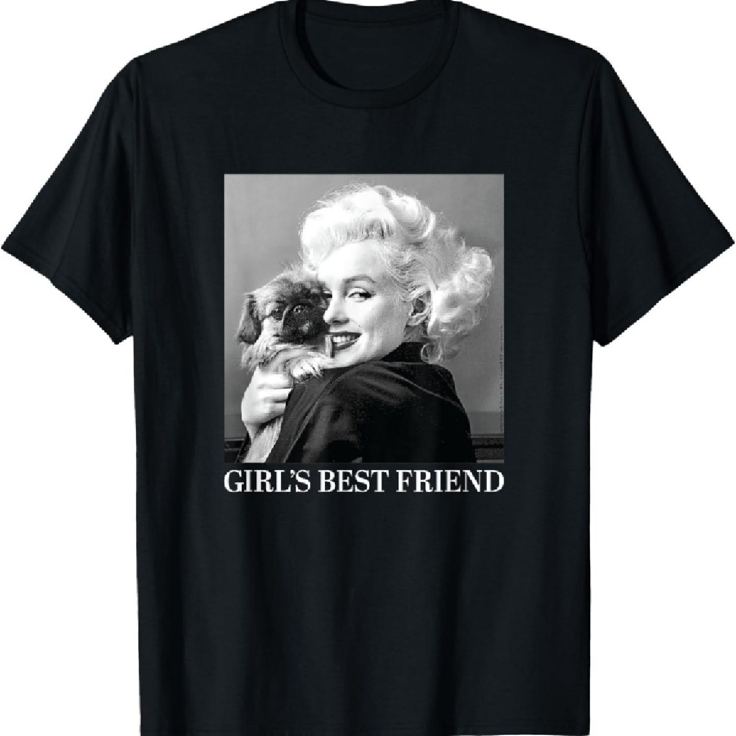 

Marilyn Monroe - Girls Best Friend T-Shirt XXXXXL чорний
