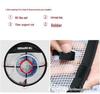 Three-Layer Golf Swing Training Net with Practice Target and Compact Hitting Mat