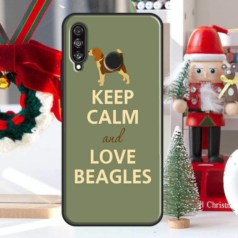 I Love My Beagle Dogs For Huawei Nova 9 10 SE 11 Pro Y60 Y70 Y90 Y61 Y91 Y72 Y73 12i 11i 8i P20 P30 P40 Lite Case