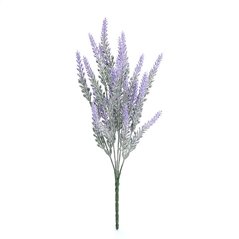 5pcs Artificial Flowers Romantic Lavender Provence Plastic Home Decorative Vase for Wedding Decor Grain Christmas Fake Plant