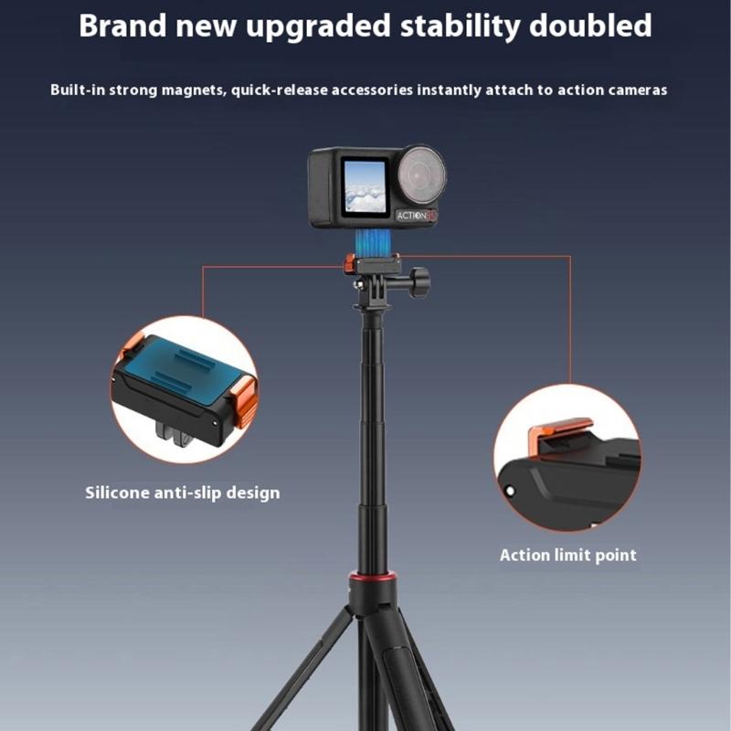 Universal Camera Mounting Base Tool Easy Quick Detach Camera Base Travel Photography Gear for Action 5pro/4 Use