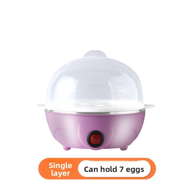 Egg Boiler Mini Multifunctional Egg Steamer Stainless Steel Household Double-layer Egg Boiler Breakfast Machine Small Appliances