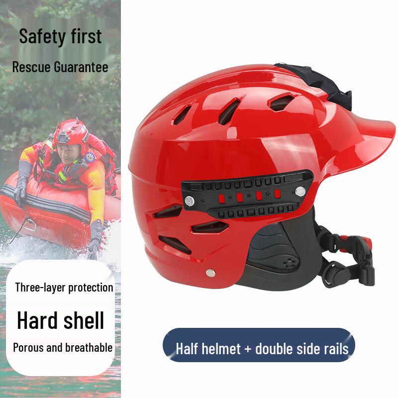 Lishi Marine Water Sports Half Helmet with Side Rails One Size