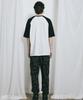 BUNKERBUSTER Fade Typo Raglan Short Sleeve Tee Mq2Tu257_Black