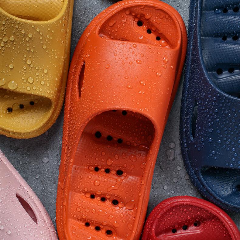 Σπίτι Ανδρικές και Γυναικείες Αντιολισθητικές Παντόφλες Μπάνιου Καλοκαίρι Εσωτερικού Χώρου Μπάνιο Αποστράγγισης Eva Ανθεκτικές στη Φθορά Παντόφλες