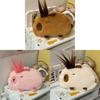 Plush Capybara Pencil Case With Large Capacity For Kids And Students