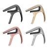 Ukulele Capo with Strong Spring Action Protects Neck Beginner Guitar Accessory Alloy Texture for Various Guitar Types