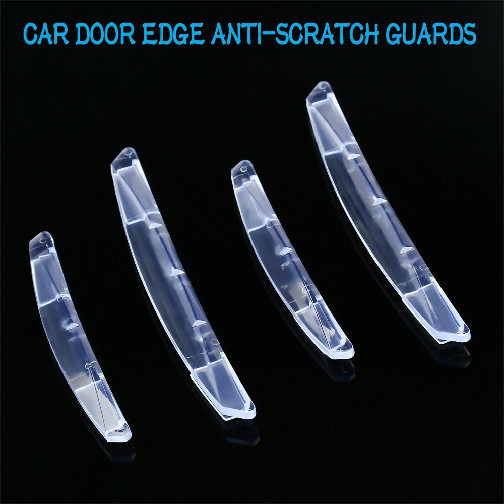 Practical Car Door Scratch Protector Strip Set of 4 Anti Collision