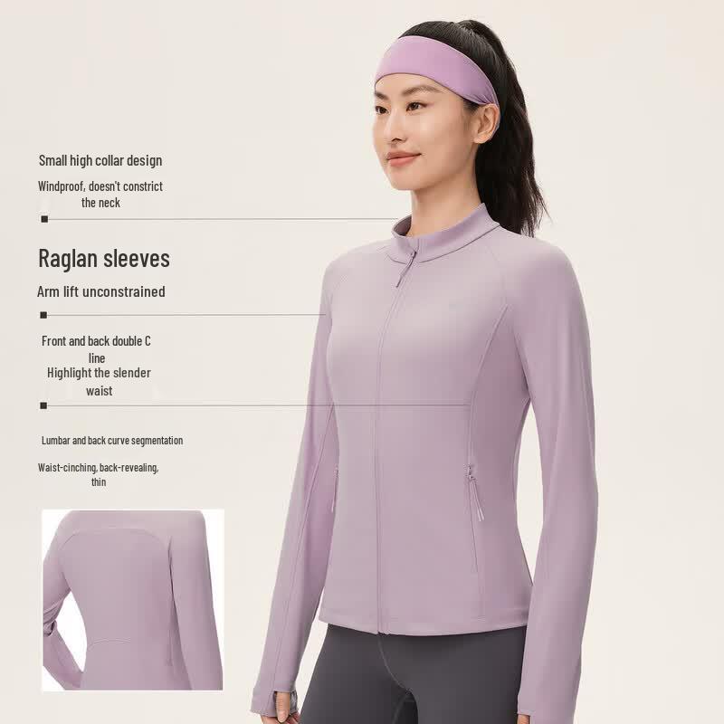 Keep Women's Quick-Dry Stand-Collar Sports Jacket