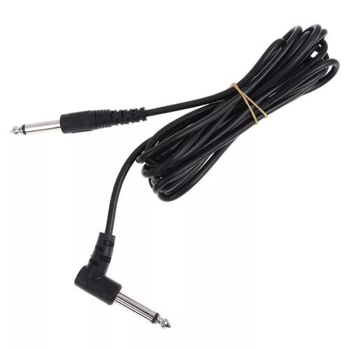 6.35mm Shielded Guitar Cable, 6.35mm Standard Plug Male To Male Audio Guitar Cable, Bass Shielded, Heavy-Duty, Break-Resistant, for Connecting Instrum