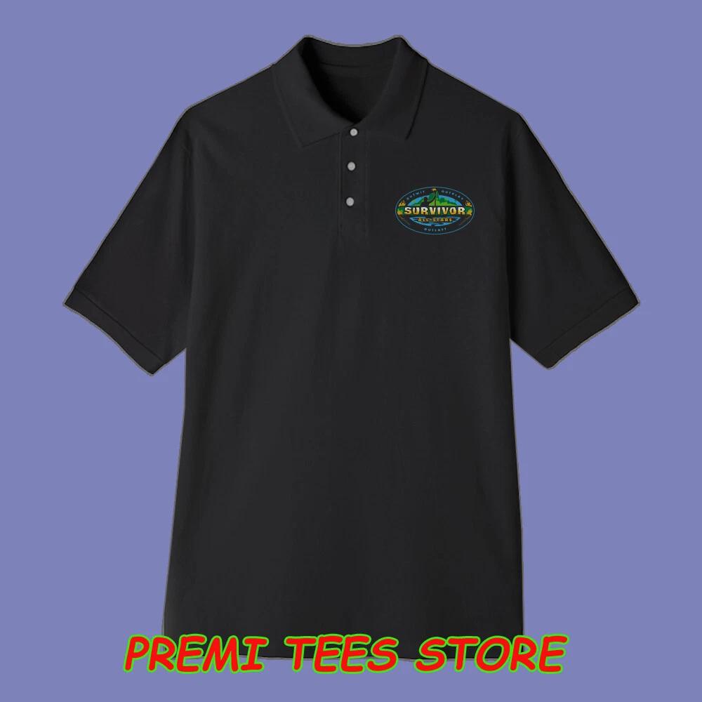 Survivor All Stars Men s Printed Black Size S-3XL S