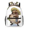 Tenuki Tanuki Backpack Student Boys Girls BookBag Children School Bag Laptop Shoulder Bags for Men Women