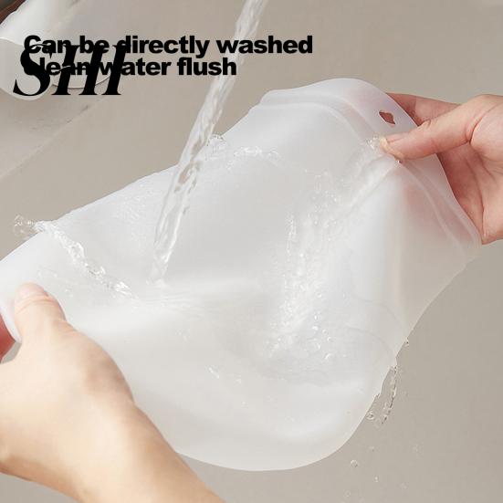 Meat Marinating Bag Silicone Kneading Reusable Food Grade Multifunctional Bread Pastry Odorless Dough Rolling Mixer Pouch Kitchen Baking Tool