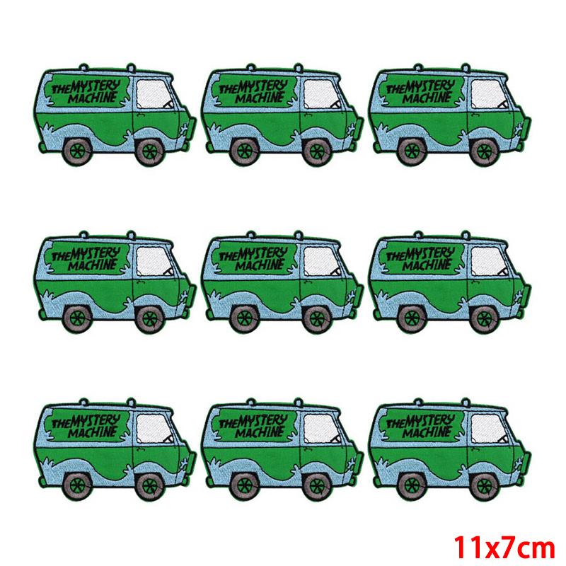 10 ks/šarže Vyšívací nášivka Nažehlovací záplaty na oděvy Záplaty na oděvy Bundy Dekor Nášivka Šití potřeby