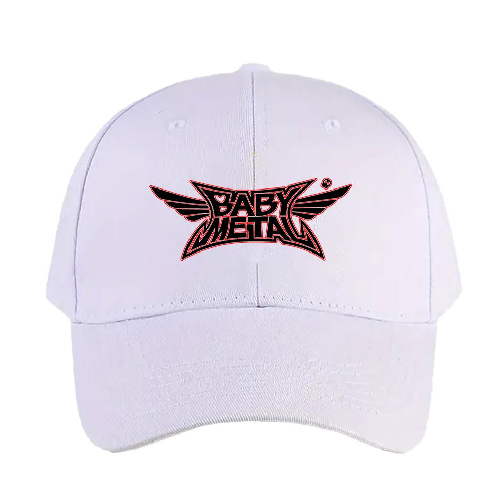 Babymetal Metal Band Caps Summer Adult Baseball Cap Adjustable with Curved Brim Duckbill Hat Protection Sun Hats