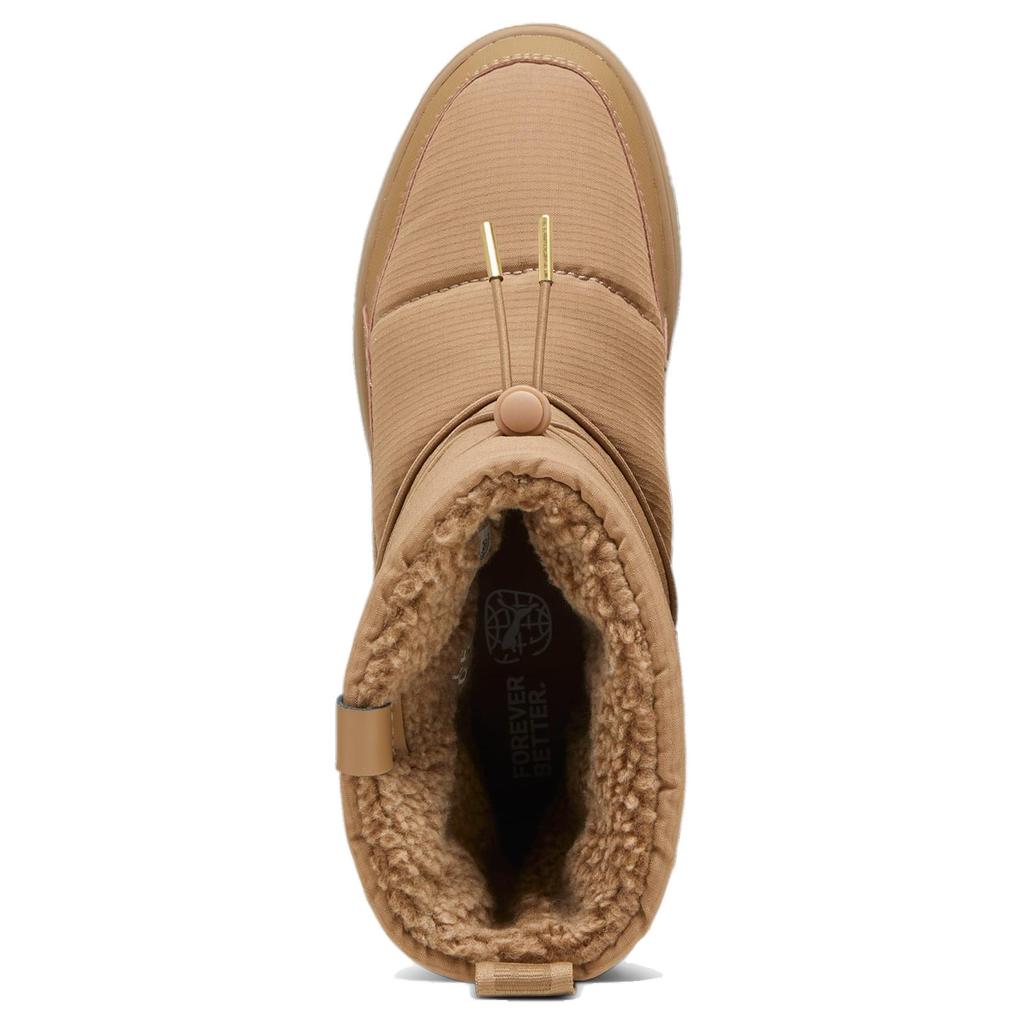 Puma Snowbae Comfortable Simple Short Boots Women Boots Brown 393920-04