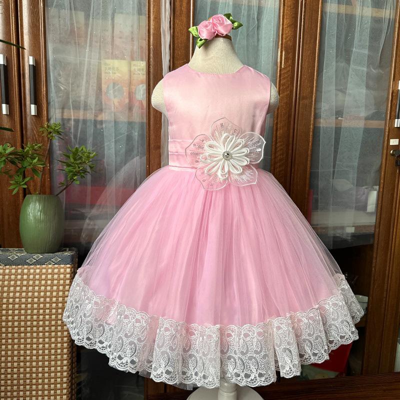 Fluffy Mesh Princess Birthday Dress for Girls