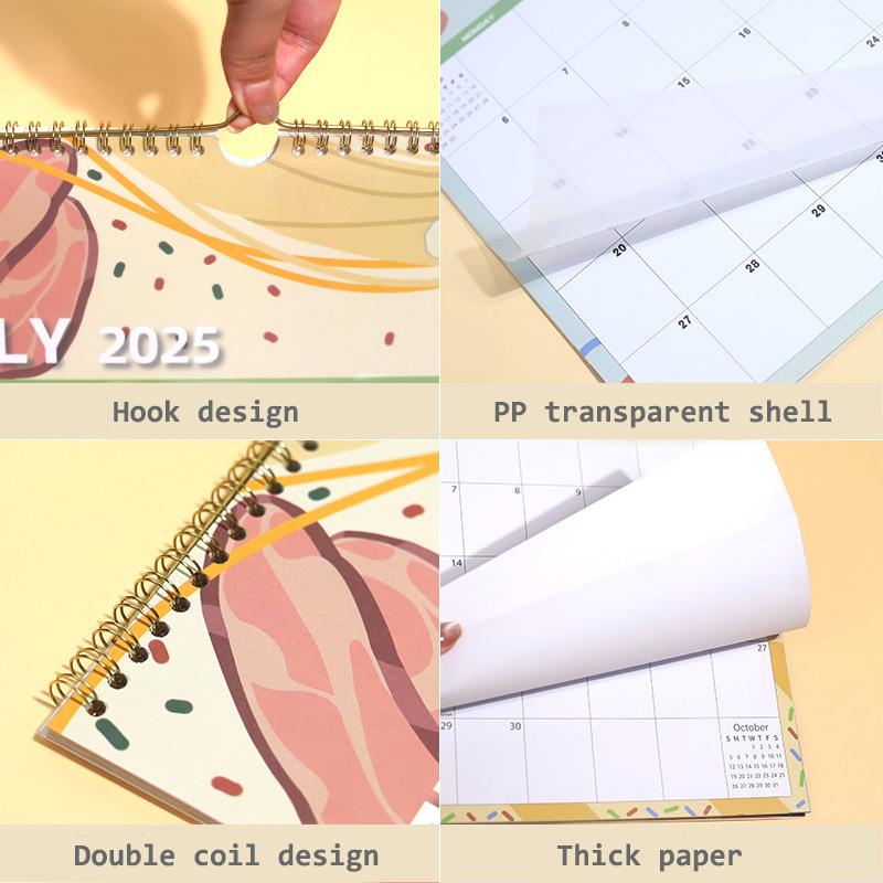 2026 Wall Calendar Hanging Calendar with Large Writing Blocks Suitable for Daily Monthly Daily Planner To Do List