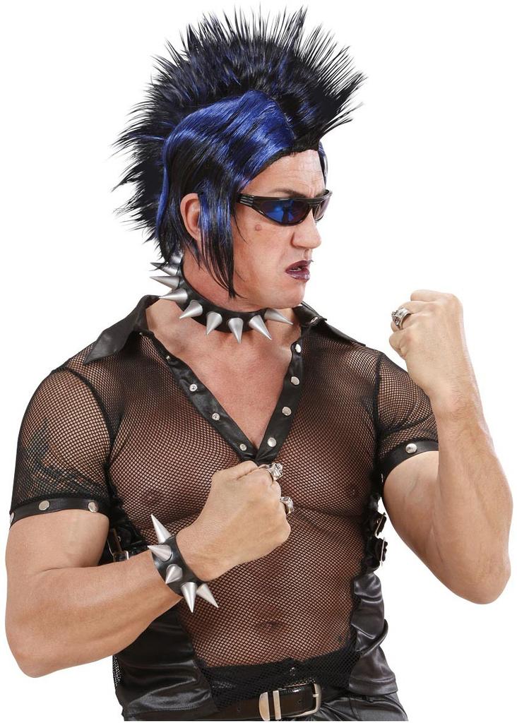 Naszyjnik Choker Z Kolcami Punk Karnawał