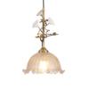 OEING Bedroom Bedside Flower Pendant Light