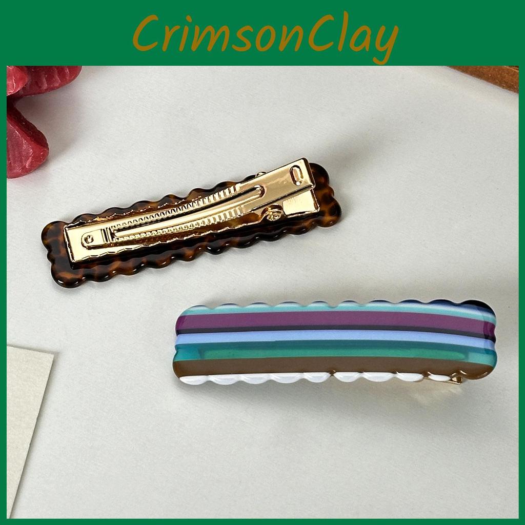 Korean Charming Style Cloud Acetate Hair Clips Perfect For Casual And Fashionable Looks