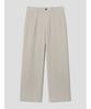 SHIFT.G Semi Wide New Fit Setup Pants Beige