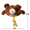Cross-border New Style Plush Pet Dog Toy Dolphin Sounding Sniffing Puzzle Stress-relief Training Food-hiding Supplies