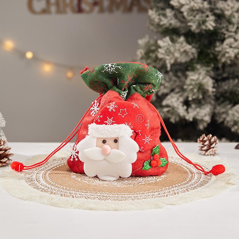Christmas Gift Bag Christmas Eve Portable Apple Bag Candy Bag Safe Fruit Packaging Box Small Gift Bag