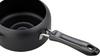 Wahei Freiz Small Tempura Pot 16cm IH Compatible Gas Iron Deep Fry Pot Tempura with Lid One Hand Made In Japan Fried Tsutsumi AR-6289