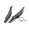 2X Car Front Bumper Lip Splitter Diffuser Cover Guard For BMW E90 E91 3 Series M Tech 2009-2012 Fog Lamp Air Vent Intake