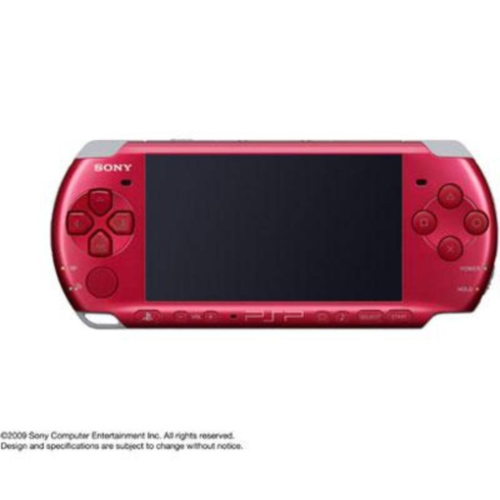 Refurbished PSP Radiant Red "PlayStation Portable" (PSP-3000RR) (Refurbished)