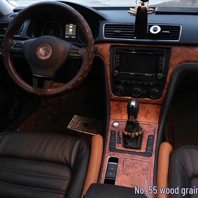 11-15 Passat Center Console Gear Carbon Fiber Wrap for Interior Modification