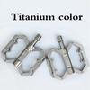 TiTo Titanium Ultralight Pedal Bicycle Pedal Titanium Alloy Axis Bike Pedals  MTB Cycling Titanium Bike 1 Pair Titanium Pedal