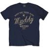 Muddy Waters Keep The Blues Alive T-Shirt Blu Nuova T-Shirt Unisex