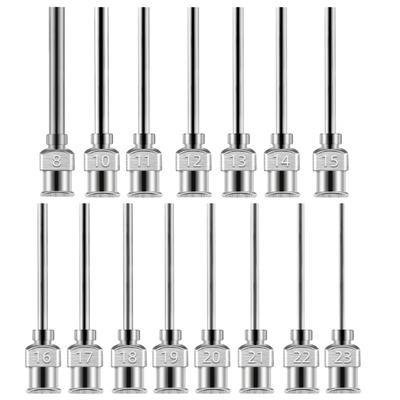 12 Pièces 38mm Embouts de Tube de Dosage Acier Inoxydable Assurant des Flux Fluides pour Projets Bricolage et Usage Laboratoire