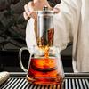 Heat Resistant Glass Teapot with Stainless Steel Tea Strainer High Heat Resistant Infuser Flower Kettle Kung Fu Tea Pots