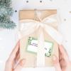 50pcs, green flower blank message cards, pocket cards, business cards, blank greeting cards, small business supplies, gift tags