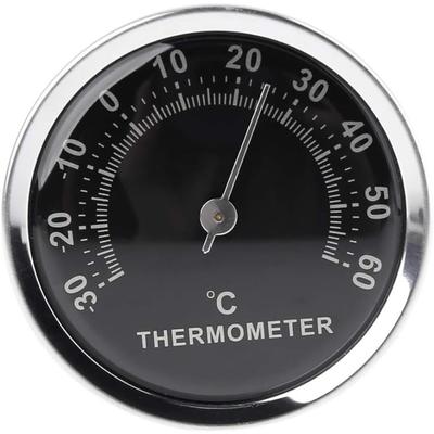 Mini termometru auto de 58 mm Afișaj mecanic analog al temperaturii cu autocolant cu pastă