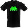 Men's Space Invaders Retro Arcade Gamer Heavy Cotton T Shirt
