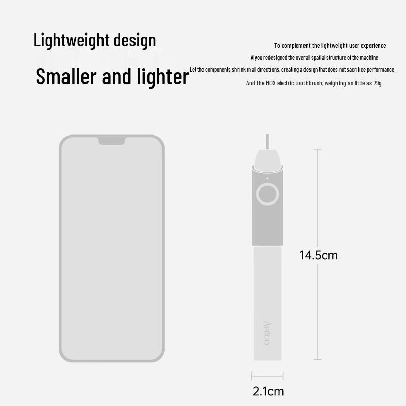 ApiYoo MOX Smart Sonic Electric Toothbrush