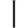 Vidaxl Tischbeine, 4 Stück, Schwarz, 100-102 cm, Stahl