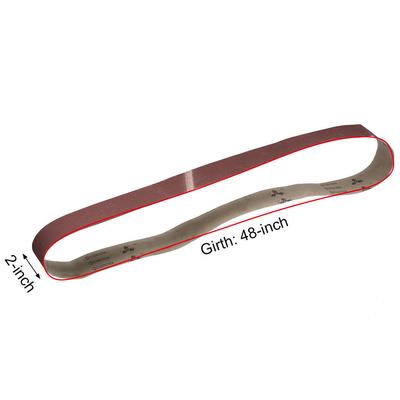50*1220mm A/O Abrasive Sanding Belt 40-1000# Coarse Fine Grinding Belt For Grinding And Polishing Of Stainless Steel Metal Tool