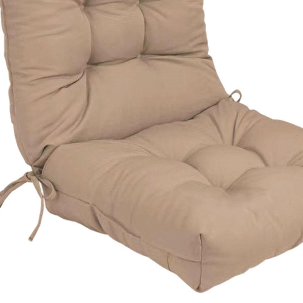 High Back Chair Cushion Waterproof Chair Pad Rocking Chair Cushion for Outdoor Furniture Balcony Garden Patio Living Room