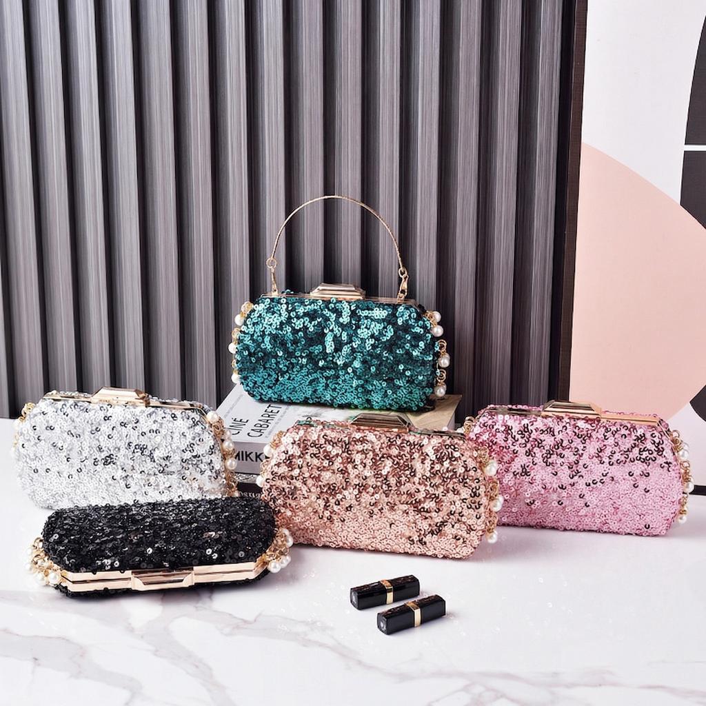 Paillettentaschen für Damen Diamant-Clutch Luxuriöse Designertaschen Damen-Umhängetasche 2026 Kleine Abend-Hochzeits-Glitzer-Taschen