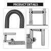 Maniglione per WC Anti-Caduta / Antiscivolo Maniglione di Sicurezza Ribaltabile per Bagno Maniglia Maniglione di Sicurezza da Avvitare