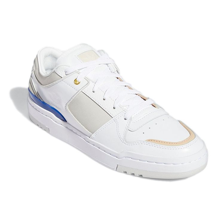 Adidas Forum Luxe Low White Grey Unisex Sneakers Cloud-White Grey-One Collegiate-Royal GX0516
