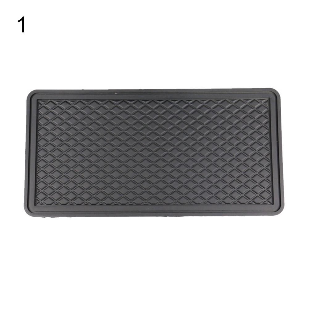 Cars Auto Parts Keys Mat Phone Cell Auto Coin Holder Pad Dashboard Anti-slip Car Rhinestone