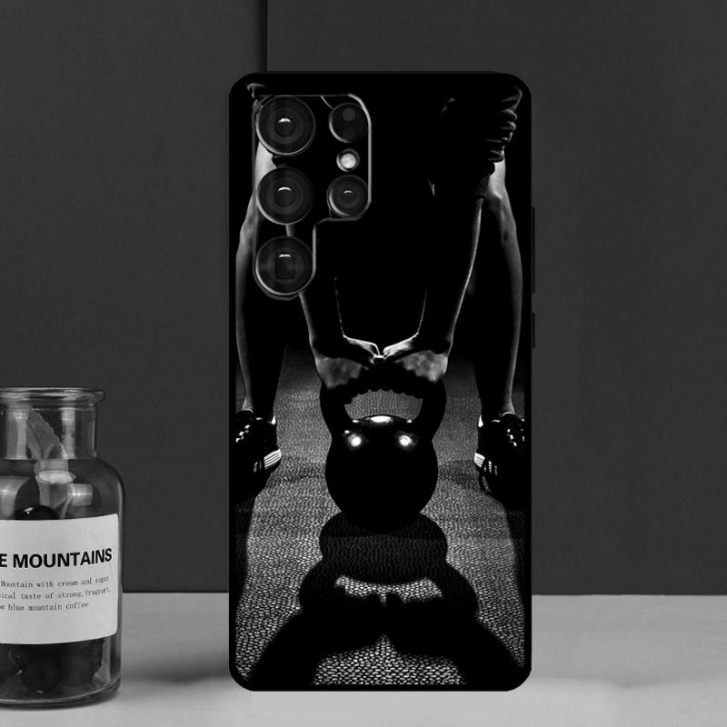 Cool Gym Fitness Cross Workout Funda Case For Samsung Galaxy S25 Ultra S9 S10 S20 S21 S22 Plus S23 Ultra S24 FE Phone Cover