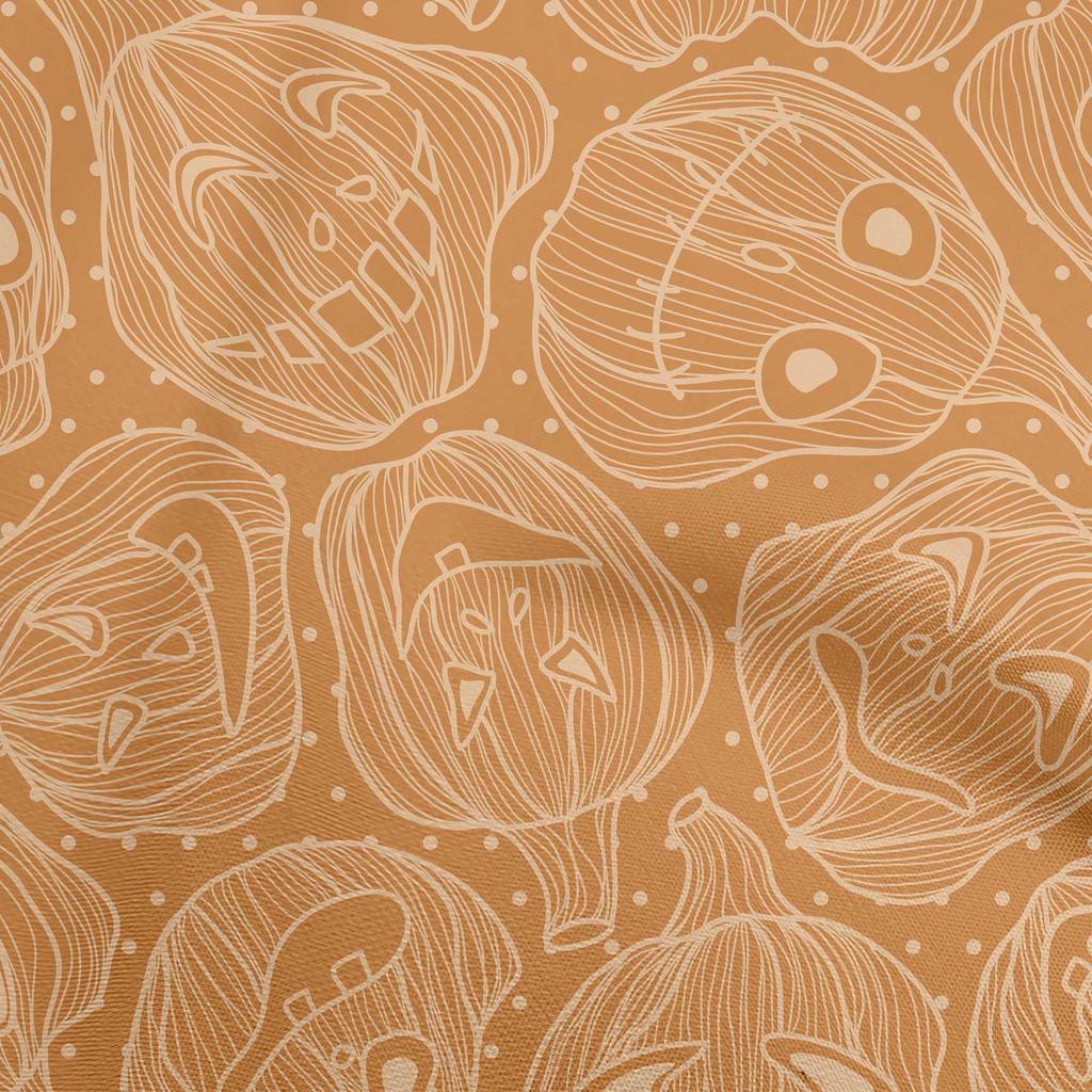 oneOone Cotton Flex Fuschia Pink Fabric Halloween Fabric For Sewing Printed Craft Fabric By The Yard 40 Inch